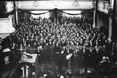 Tag von Potsdam, Rede Hitlers in der Garnisonkirche