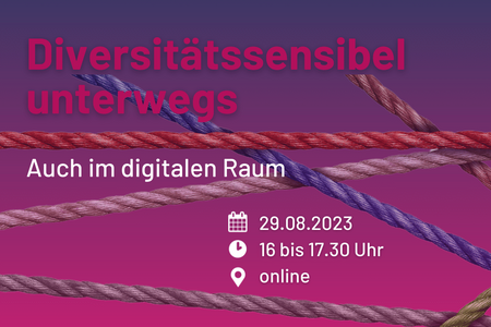 jumblr-Session #14 Foto mit bunten Seilen, die ein soziales Netzwerk darstellen sollen
